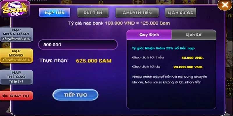 Thực hiện các giao dịch nhanh chóng, an toàn Thực hiện các giao dịch nhanh chóng, an toàn